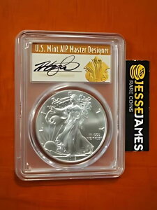 2018 (W) シルバー イーグル PCGS MS70 初日発行が WP クリーブランド アール デコに登場