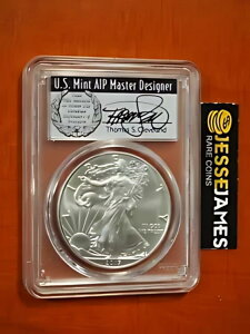 2017 (W) シルバー イーグル PCGS MS70 トーマス クリーブランド 発行初日 FDI リース