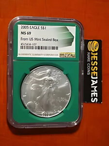 2005 $1 AJ Vo[ C[O NGC MS69 č~g V[ {bNX x O[ RA