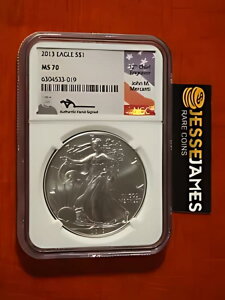 2013 �A�����J�� �V���o�[ �C�[�O�� NGC MS70 �W���� �����J���e�B �T�C������������R�C�� ���[�|�b�v�I