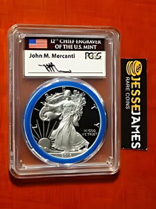 2016 W �v���[�t �V���o�[ �C�[�O�� PCGS PR69 DCAM ���߂łƂ��Z�b�g Mercanti �T�C������ MES