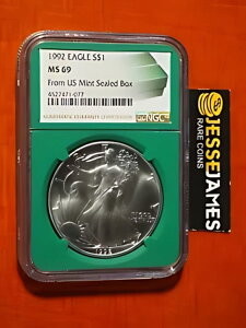 1992 $1 AJ Vo[ C[O NGC MS69 čY~g V[ {bNX x O[ RA