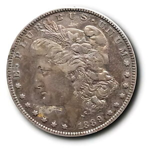 1889-O [K Vo[ _[ $1 XgOfBe[ XF/AU