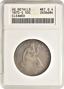 1870-S V[ebh oeB n[t_[ 50C VG ڍ ǍD ANACS lbg G4 N[jOς