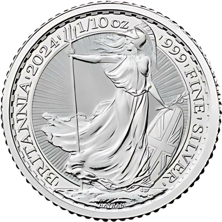 楽天市場】2024 英国銀貨 ブリタニア 1/10 オンス 20 ペンス - BU 