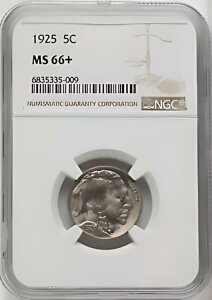 1925 US obt@[ wbh jbP 5C - NGC MS 66+