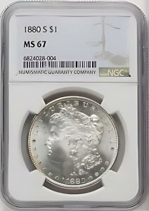 1880N AJ K 1h - NGC MS 67