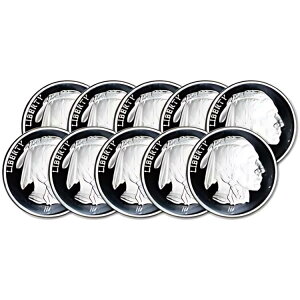 TEN (10) 1 IX Vo[ Eh - ATq t@CjO obt@[ fUC .999 t@C