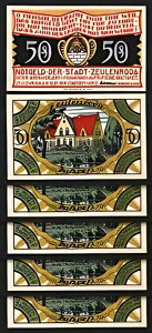 �h�C�c�AZeulenroda 50 Pfennig 1921�AUNC�A5 ���b�g