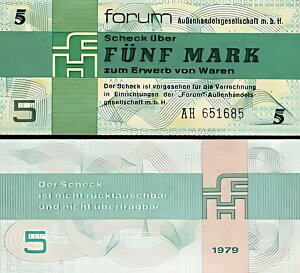 �h�C�c DDR 5 �}�[�N 1979�AUNC-P-Fx3