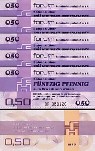 �h�C�c DDR 50 Pfennig 1979�AUNC�A5 ���b�g�AP-Fx1