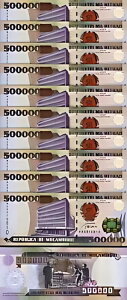 Ur[N 500000 500,000 Meticais 2003 2004AUNCA10  LOTAAAP-142