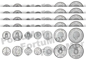 I_̃AeB 5 x 7  UNC RC Zbg 1 2 1/2 5 10 25 Zg 1 2 1/2 Of