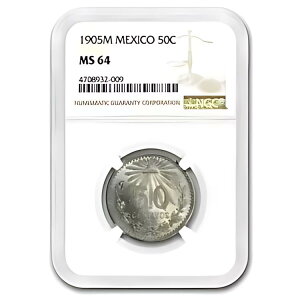 1905-M LVR Vo[ 50 Z^{X Lbv & CY MS-64 NGC
