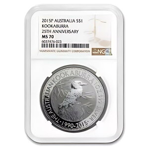 2015 AUS 1 IX Vo[CJZ~ MS-70 NGC (Ajo[T[x)