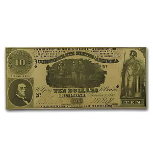 1861 $10 (T-30) Tc}CfBi[ VF+