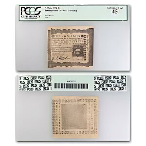 1772 2 VO yVxjA 1772 N 4  3  XF-45 PCGS (Fr#PA-156)