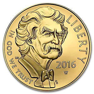 2016-W S[h $5 Commem Mark Twain BU ( COA t)