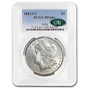 1883-CC K h MS-64+ PCGS CAC (GSA)