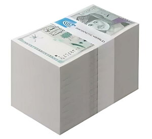 オマーン 100 バイサ、1995 (AH1416)、P-31、UNC X 1000 PCS レンガ