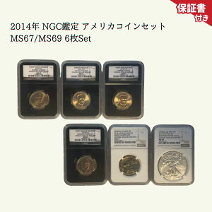 NGC�Ӓ� �A�����J�R�C���Z�b�g 2014�N MS67/MS69 6���Z�b�g/R-10