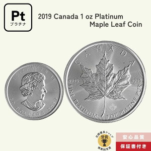 �y �� �E 2019�N �z �J�i�_ 1�I���X ���[�v�����[�t �v���`�i �G���U�x�X2 �� 50�J�i�_�h�� .9995 ���v���`�i 2019 Canada 1 oz Platinum Maple Leaf BU / PTN-2