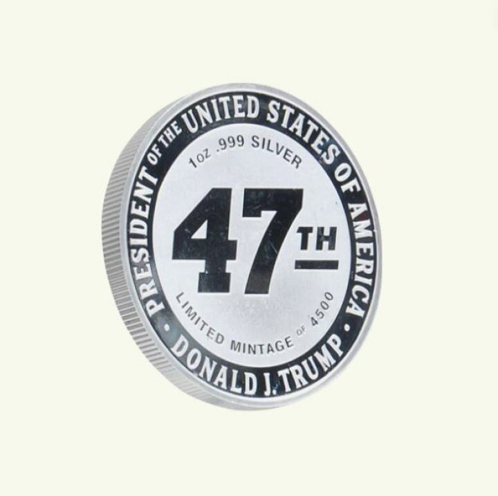 楽天市場】ドナルド・J・トランプ 1 Oz .999 Fine Silver Round Coin 1 