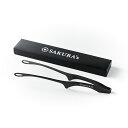 SAKURA's 利き手の代わりになるトング ステンレス製 黒色