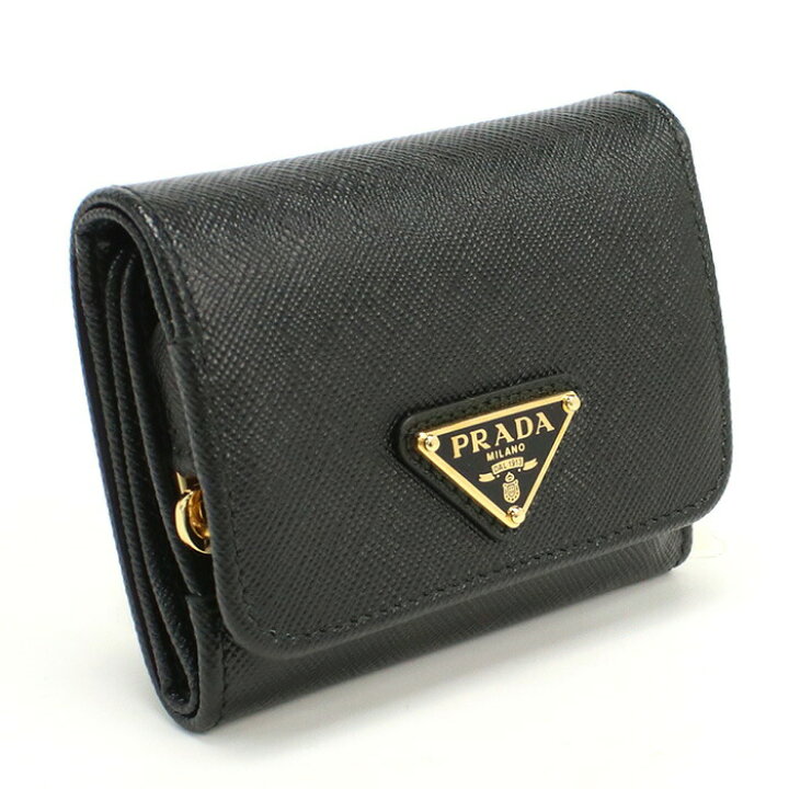 楽天市場】プラダ PRADA 1MH044 レディース 三つ折り財布 レザー 本革 