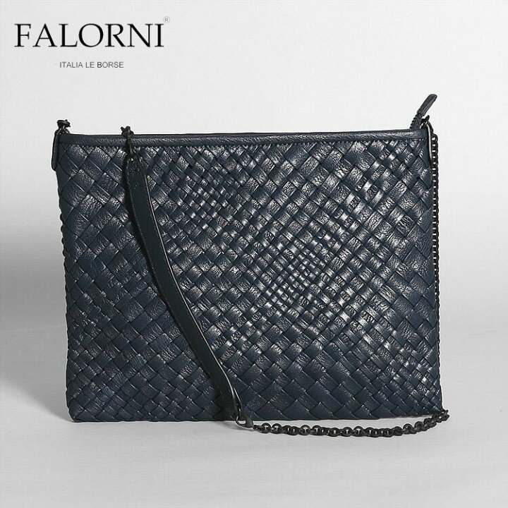 楽天市場】FALORNI ファロルニ チェーンバッグ クラッチバッグ 