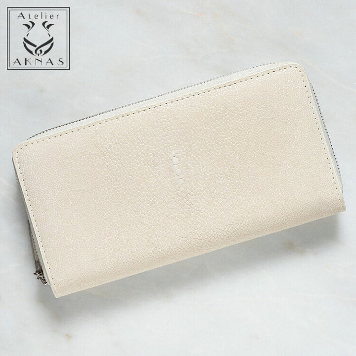 楽天市場】ガルーシャ エイ革 財布 長財布 ATELIER AKNAS アトリエ 