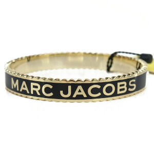 }[NEWFCRuX MARC JACOBS THE MEDALLION LG BANGLE J105MT7PF22 uXbg oO BLACK-GOLD ubN fB[X bh