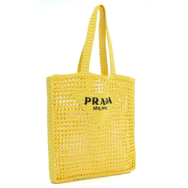楽天市場】プラダ PRADA 2VG105 メンズ メッシュ トートバッグ カゴ  