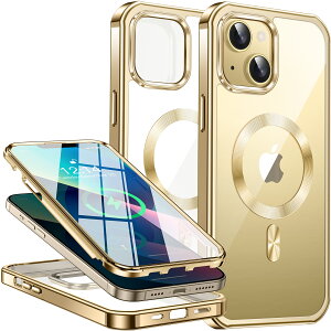 �y�݌Ɉ�|�z�����z�N�[�|����1340�~�y�S�ʕی�P�[�X�ziPhone16Pro �P�[�X �N���A MagSafe�Ή� iphone14 �P�[�X iphone15pro 14pro 13pro �P�[�X iPhone13 �P�[�X �����O�t�� �S�ʕی� �X�^���h 360�x�t���J�o