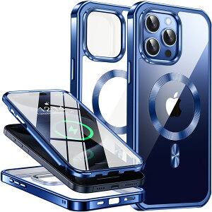 �y300�~OFF�N�[�|���z�z���z�y�S�ʕی�P�[�X�ziPhone16Pro �P�[�X �N���A MagSafe�Ή� iphone14 �P�[�X iphone15pro 14pro 13pro �P�[�X iPhone13 �P�[�X �����O�t�� �S�ʕی� �X�^���h 360�x�t���J�o�[ ���C��