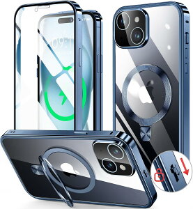 �y10%OFF�N�[�|���z�z���ziPhone17 �P�[�X �S�ʕی� iPhone17Pro �P�[�X iPhone16e �P�[�X iPhone16 16Pro 15 �P�[�X �X�^���h�@�\�t�� �N���A CD�����O MagSafe�Ή� 9H�����K���X ��̌^�����Y�ی� �A�C�t�H��17