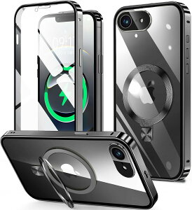 �y�V�t����20��OFF�N�[�|���ziPhone17 �P�[�X �S�ʕی� iPhone17Pro �P�[�X iPhone16e �P�[�X iPhone16 16Pro 15 �P�[�X �X�^���h�@�\�t�� �N���A CD�����O MagSafe�Ή� 9H�����K���X ��̌^�����Y�ی� �A�C�t�H