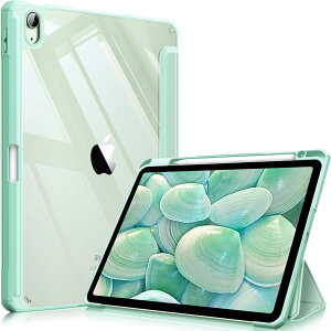 iPad Air �P�[�X 11�C���` M4/M3/M2 ��8/7/6���� (2026/2025/2024) iPad Air ��5����/��4���� �P�[�X 10.9�C���` �����o�b�N�J�o�[ �O�p�`���@�\ �O�܃X�^���h Apple Pencil���[�\ �c�u��/���u�� �I�[�g�X���[