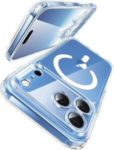 iPhone 17 �P�[�X iPhone17Pro 18Pro �P�[�X iPhone17Promax 18Promax �P�[�X iPhone17Air �P�[�XMagSafe�Ή� �N���A �ČRMIL�K�i �w��h�~ ���ϖh�~ ����ɂ��� �}�O�l�b�g���� �}�O�Z�[�t�Ή� ����PC�w�� �ϏՌ� 