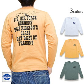 BUZZ×PEANUTSロングTシャツ「AIR FORCE ACADEMY」 BUZZ RICKSON'S BR69078 バズリクソンズ スヌーピー 東洋[new]