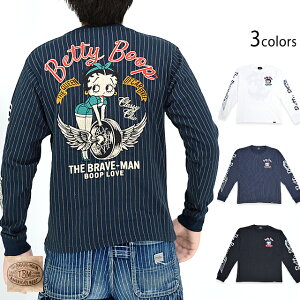 BR×BETTY�R���{ OE�V�������OT�V���c The BRAVE-MAN BBB-2343 �u���C�u�}�� �x�e�B�[����� �h�J ���� �o�C�J�[[new]