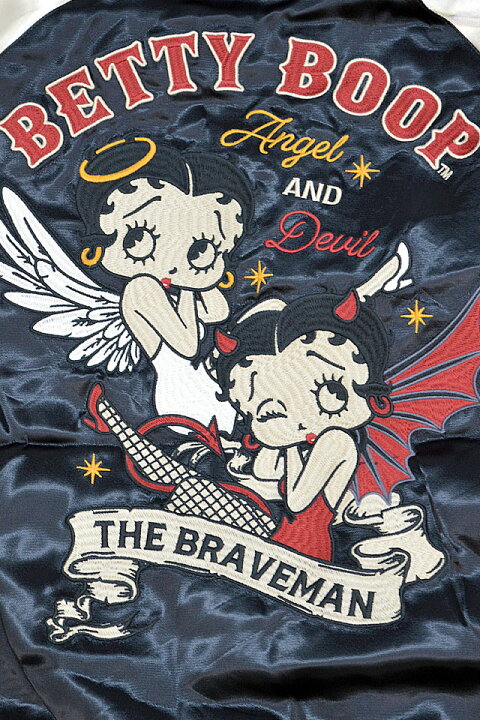 楽天市場】BR×BETTYコラボ ファースカジャン The BRAVE-MAN BBB-2358 