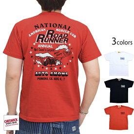 ROAD RUNNER半袖Tシャツ「NATIONAL AUTO SHOW」 Cheswick CH78763 チェスウィック ロードランナー 東洋