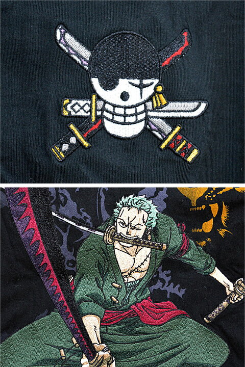 ワンピース ロロノア ゾロ 刺しゅう入 長袖ｔシャツ 最大61 Offクーポン