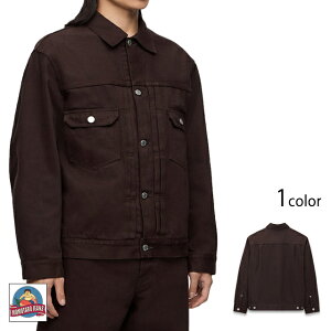 IjO~fjWPbg/002 BROWN DENIM JACKET - ONIGURUMI DYED YW[Y MMGJ6000 MOMOTARO JEANS {[new]
