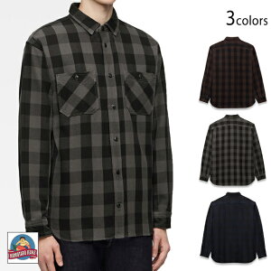 �R�b�g���c�C���u���b�N�`�F�b�N�����V���c/BLOCK CHECK L/S SHIRT �����Y�W�[���Y MMLS6002 MOMOTARO JEANS ���{��[new]