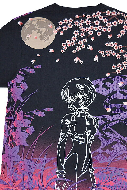 楽天市場】EVANGELION×錦 枝垂れ桜綾波半袖Tシャツ 錦 523218 