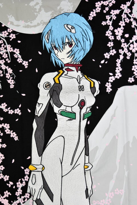 楽天市場】EVANGELION×錦 綾波富士桜半袖Tシャツ 錦 585352 和柄 和風