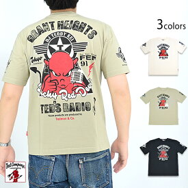 RADIO TEDMAN半袖Tシャツ TEDMAN テッドマン TDSS-557 エフ商会 efu アメカジ 赤鬼 ラジオ[new]