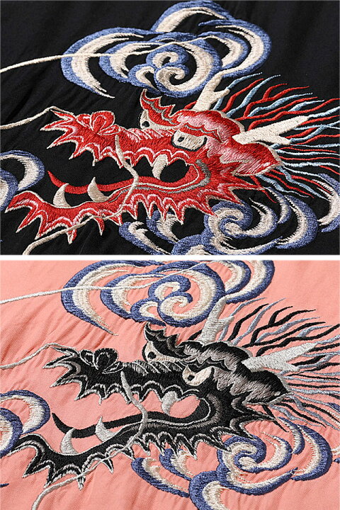 楽天市場】スカボーリングシャツ「DRAGON HEAD」 テーラー東洋 TT39102 